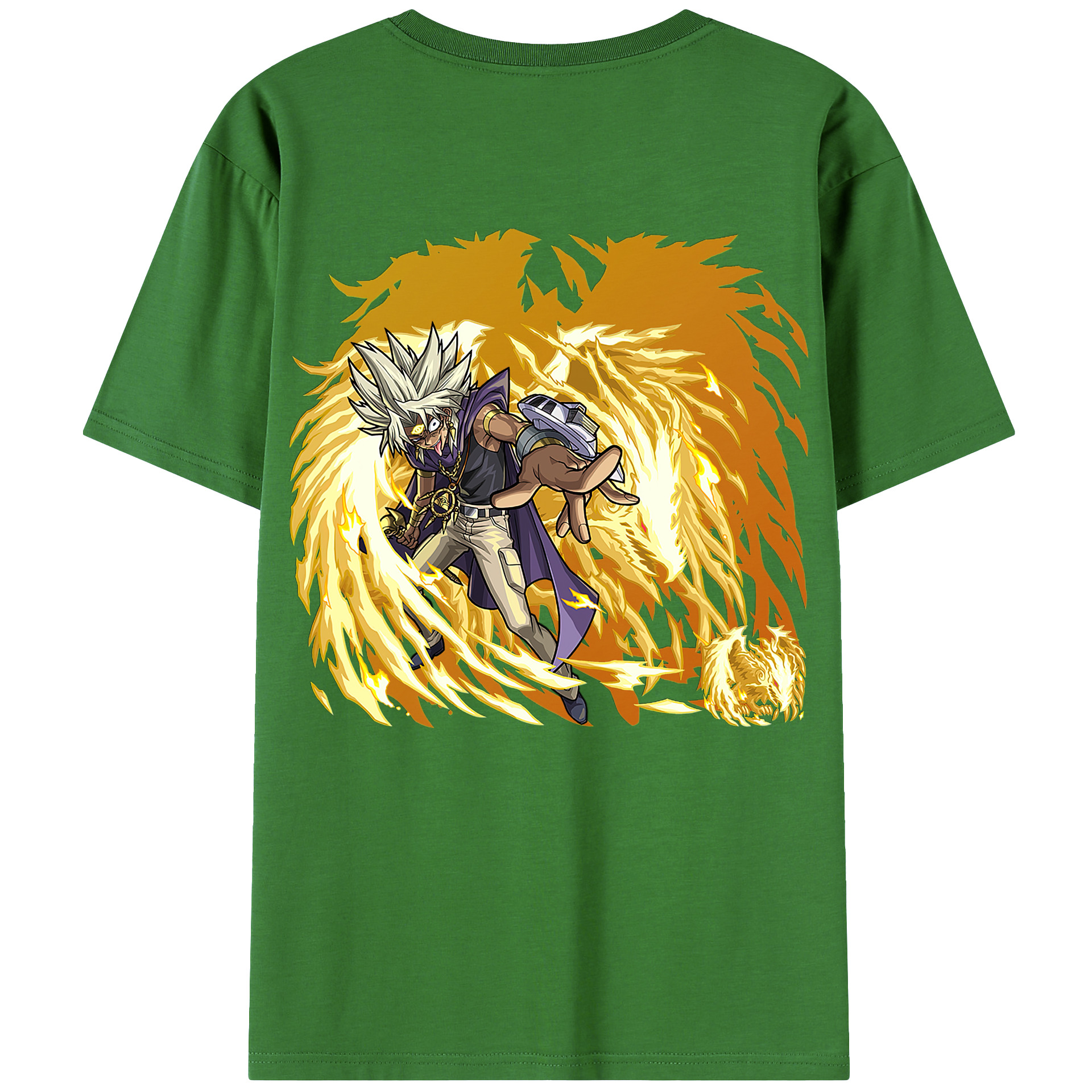 （画像用） 遊☆戯☆王 Yu-Gi-Oh! レディース半袖Tシャツ(バックプリント)